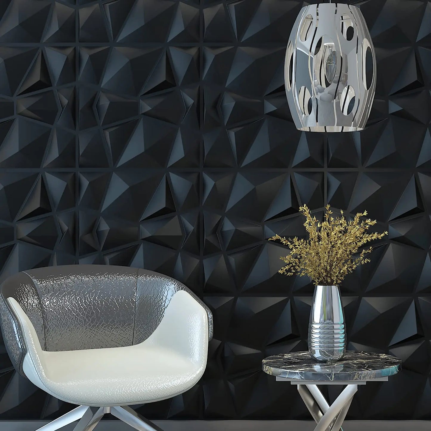 50x50cm Home Decor 3D Wall Panels