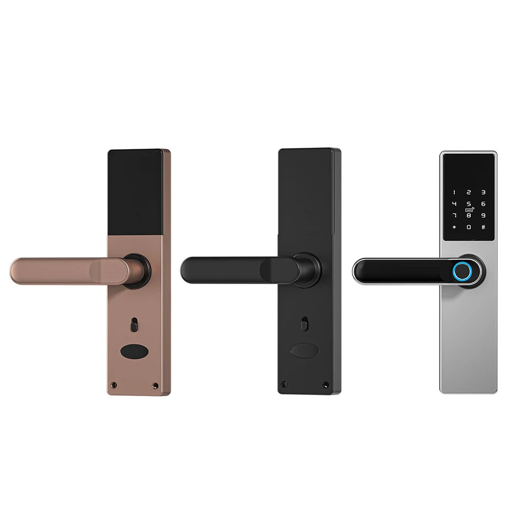 Fingerprint Security Handle Lock with Password