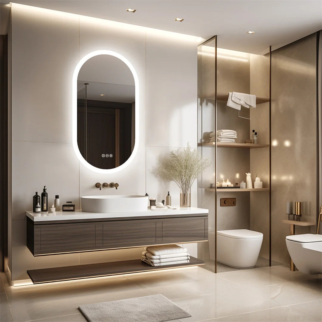 Waterproof Illuminate Bathroom Light /w touch screen