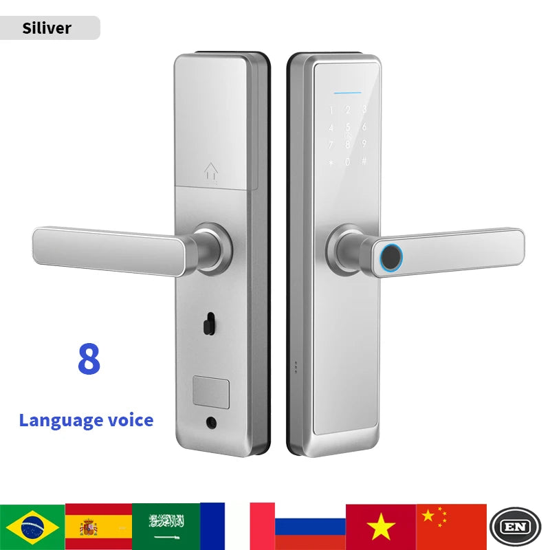 Wifi Biometric Fingerprint Door Lock Smart Electronic