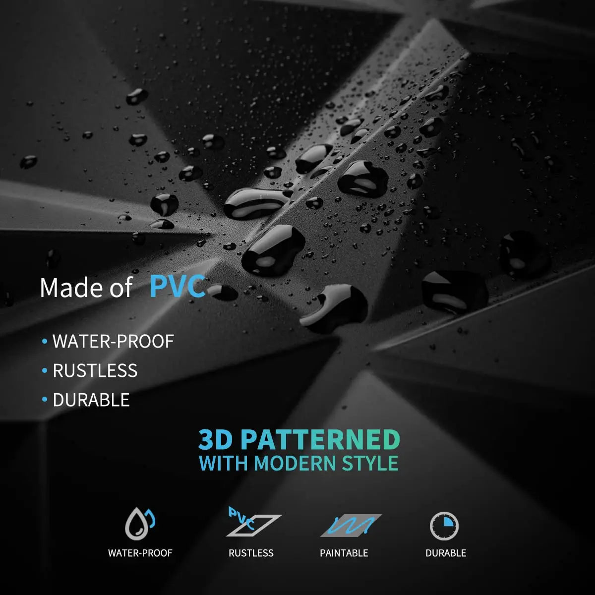30x30cm Home Decor 3D Wall Panels