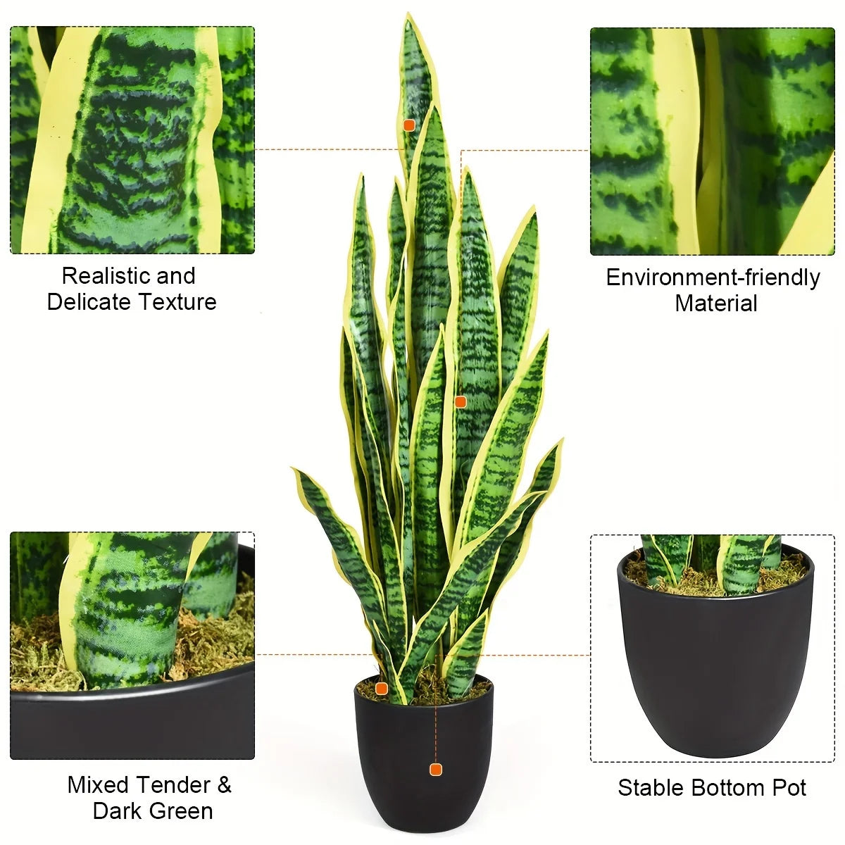 Artificial Snake Plant For Decoration