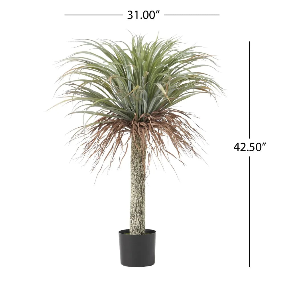 Artificial Plastic Tabletop Yucca Plant