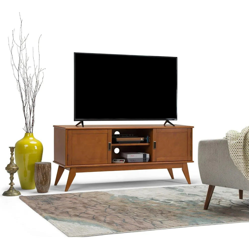 SOLID WOOD Universal TV Media Stand