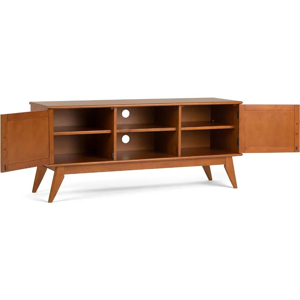 SOLID WOOD Universal TV Media Stand